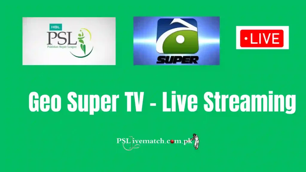 Geo Super TV - Live Streaming