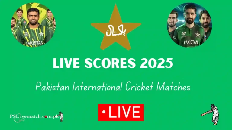 live scores 2025