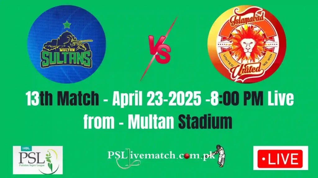 Highlights Of PSL Match No 13, MS vs IU - April 23, 2025 1 MS vs iu