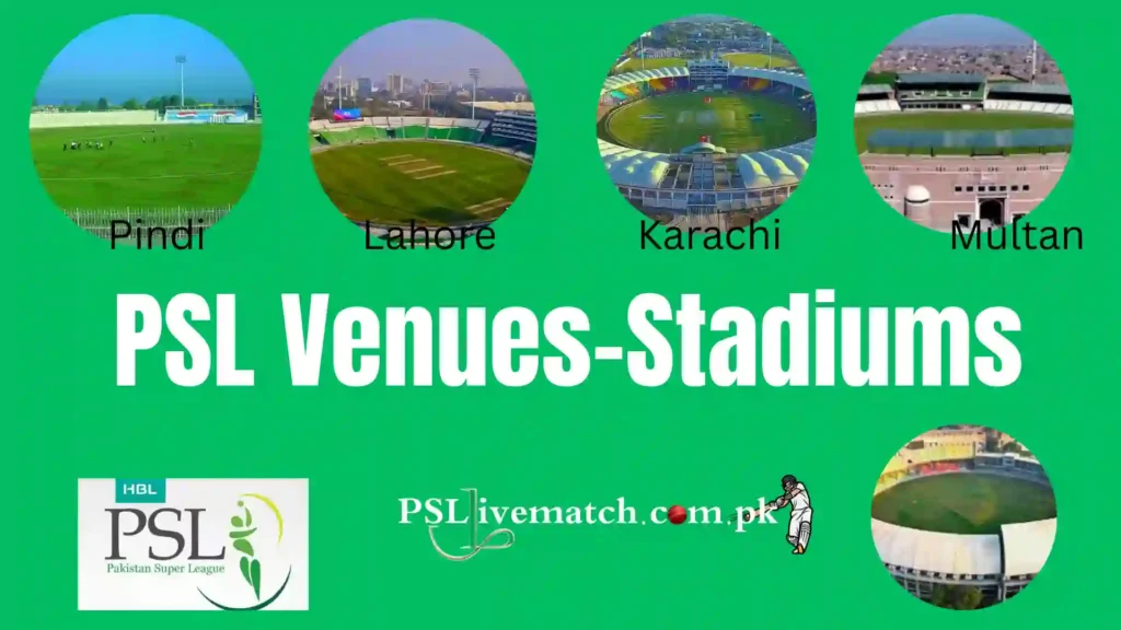 Exploring the PSL Venues, Stadiums, and Grounds for Season 10, 2025 1 PSL Venues-Stadiums